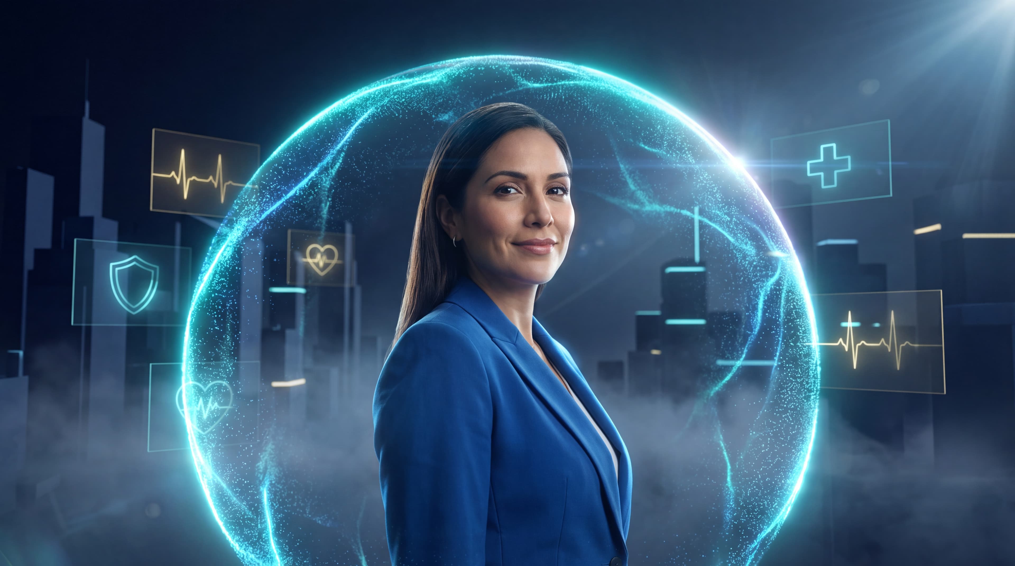 Protección futurista de seguros